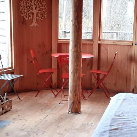 Cabanes Et Yourtes De La Vallee De L'Ance Hotel Sauvessanges Ngoại thất bức ảnh