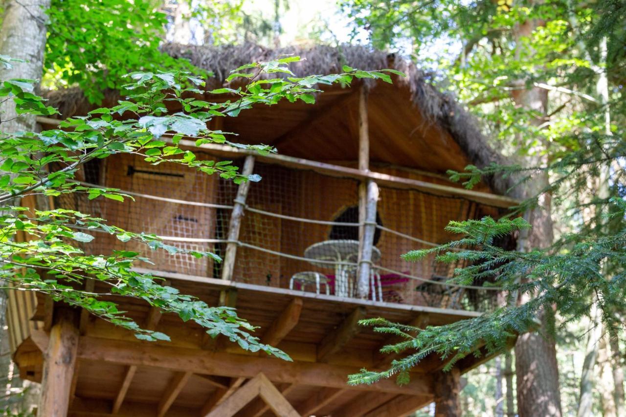 Cabanes Et Yourtes De La Vallee De L'Ance Hotel Sauvessanges Ngoại thất bức ảnh